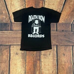Death Row Records Black Tee | Men’s M
